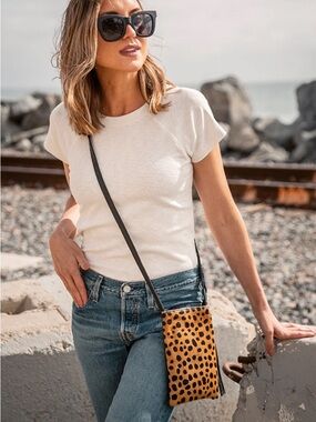 Molly G Frankie Bag Cow Print